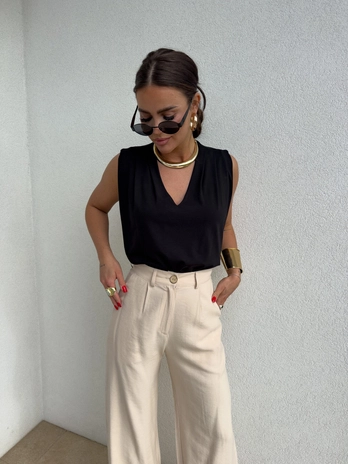 Bluzka BUSINESS - czarna