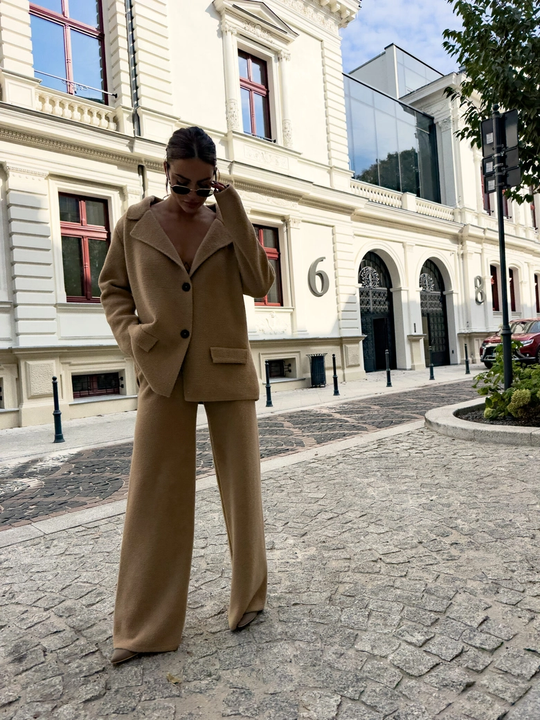 Komplet MARTINEZ – ciemny beż N17402