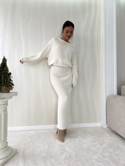 Komplet WINTER - ecru N18990