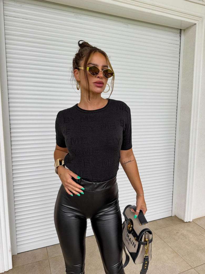 Sweter PARIS SUMMER - czarny E16656