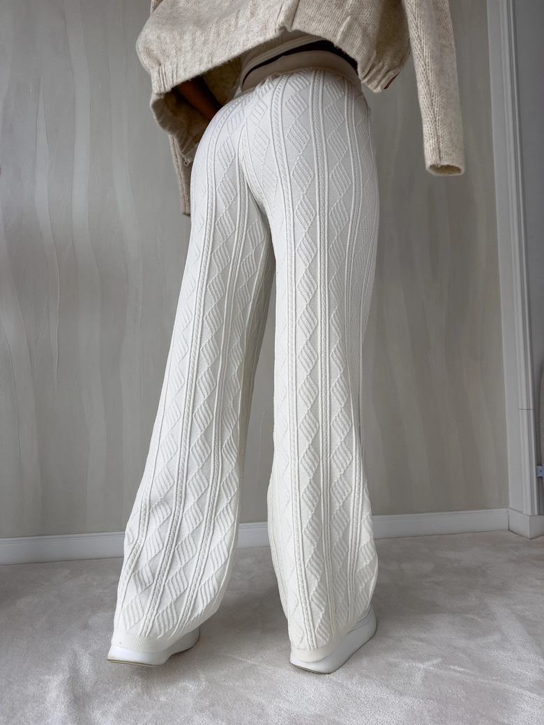 Spodnie SAMIRA - ecru