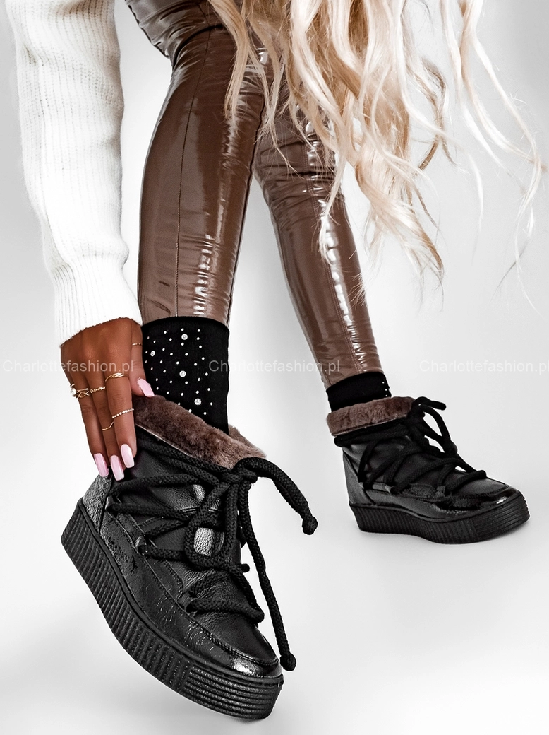 Śniegowce czarne z wiązaniem I403