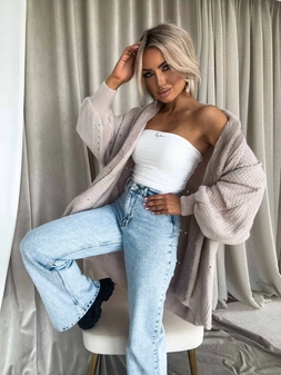 Kardigan DREAM - taupe