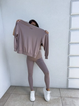 Bluza COTTON - mokka