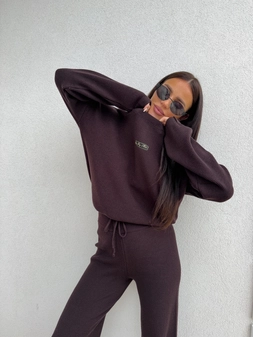 Komplet CANVAS – czekoladowy