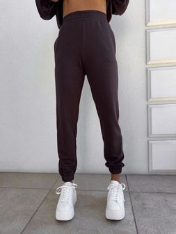 Spodnie dresowe CLASSIC - czekoladowe