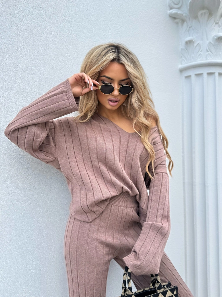 Komplet CANDICE – mokka