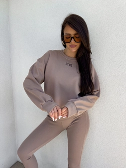 Bluza COTTON - mokka