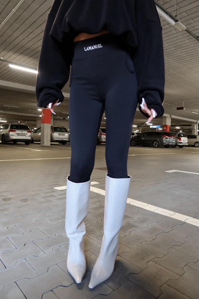 Legginsy ATTRACT czarne