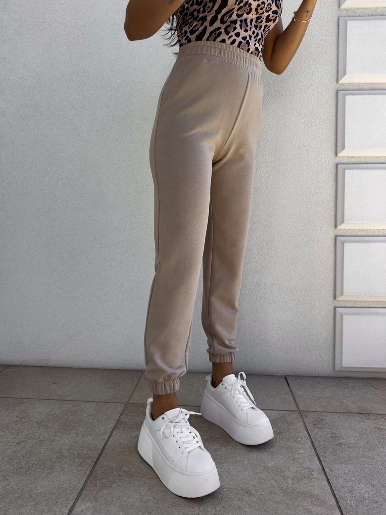 Spodnie dresowe CLASSIC - jasny beż