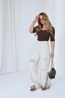 Bluzka damska BG Barbies | czekolada