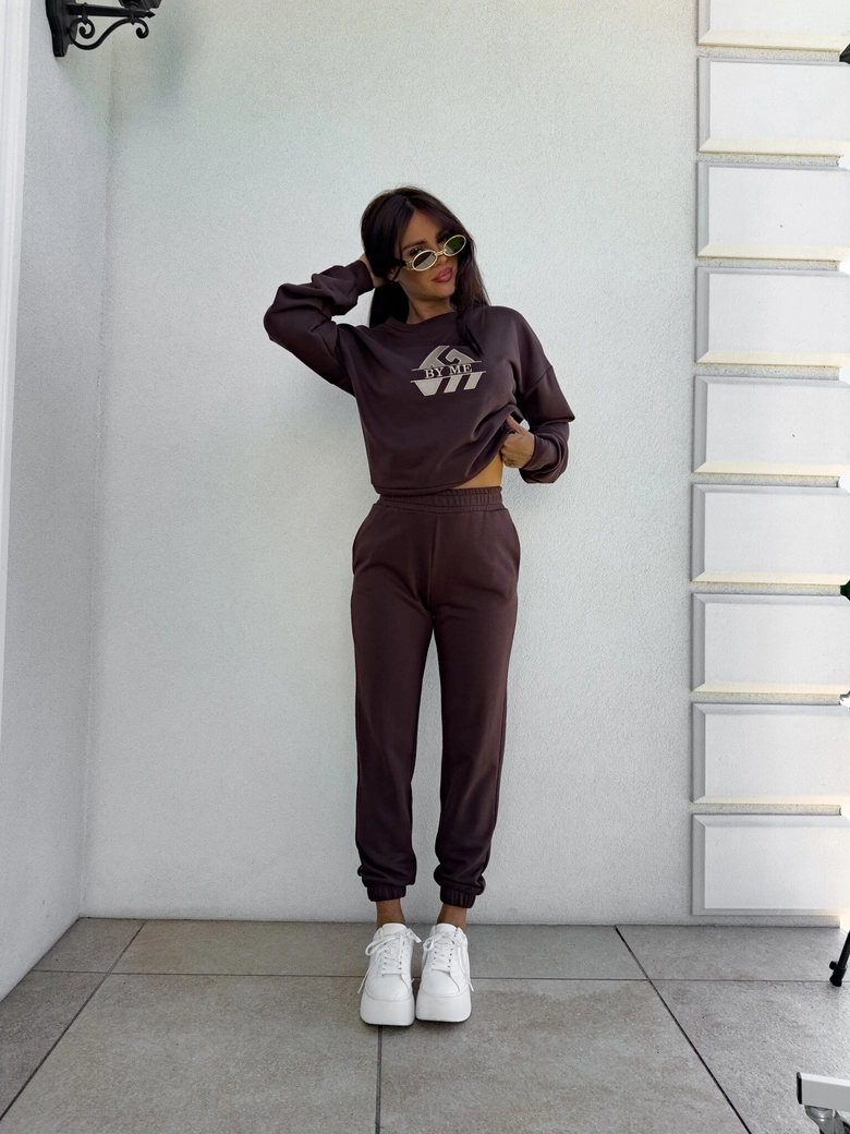 Bluza LUXIT – czekoladowa