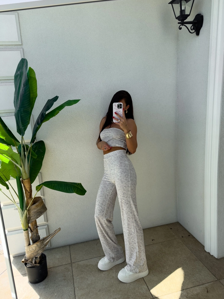 Komplet NYC - jasny szary