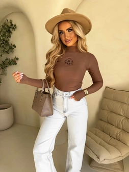 Bluzka SKIN MEDIOLAN – latte