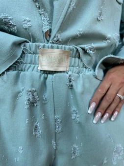 Spodenki DENIM mięta