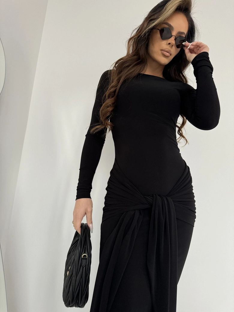 Sukienka SAINT czarna A18438