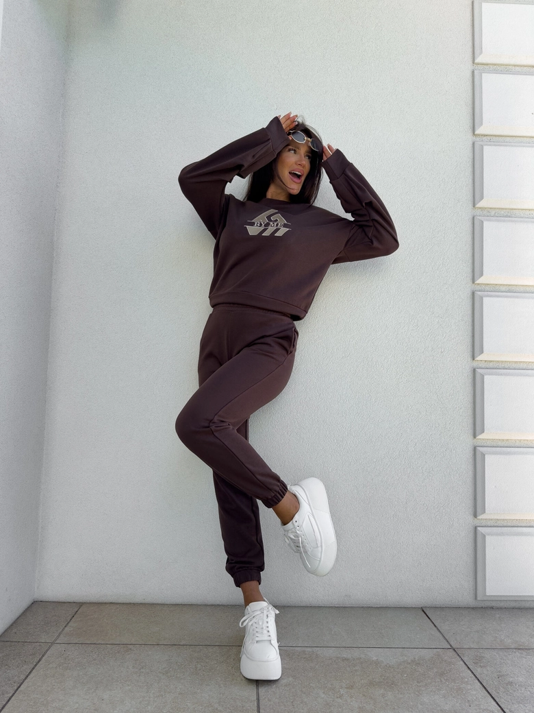 Bluza LUXIT – czekoladowa