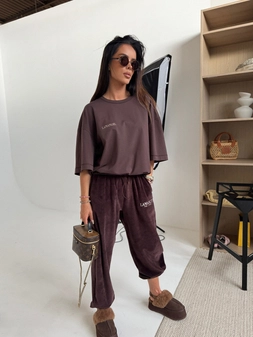 Tshirt HUNT czekolada