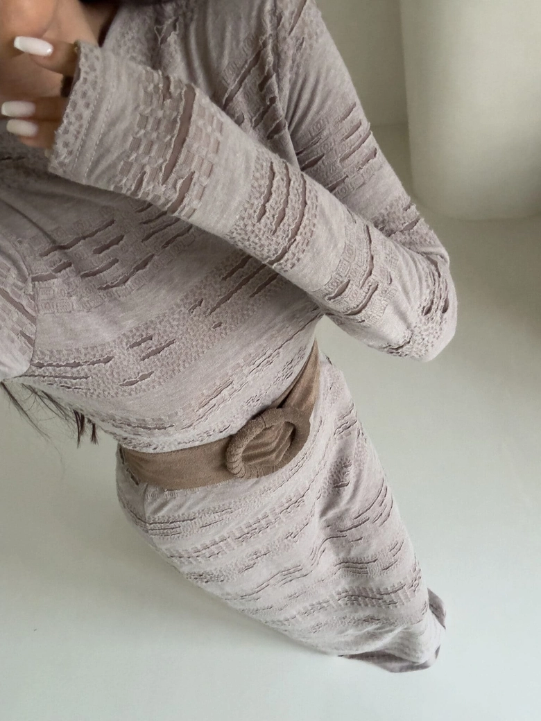 Komplet NIFE – beżowy