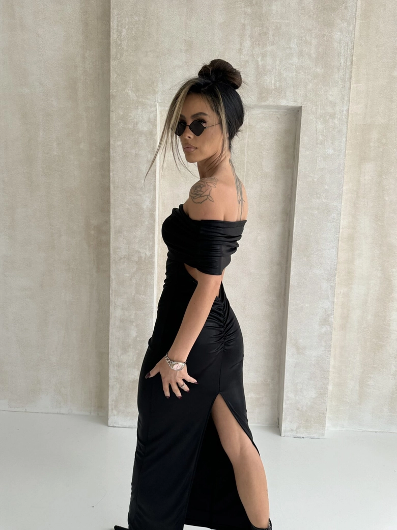 Sukienka ASTRID czarna A18716