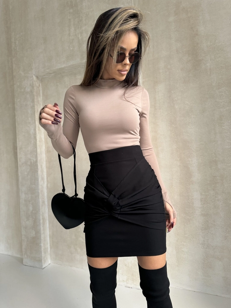 Spódnica EVE czarna F18755