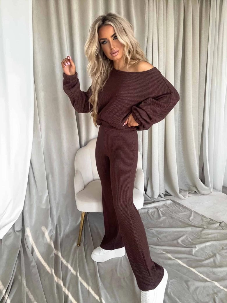 Komplet ANGEL – czekoladowy