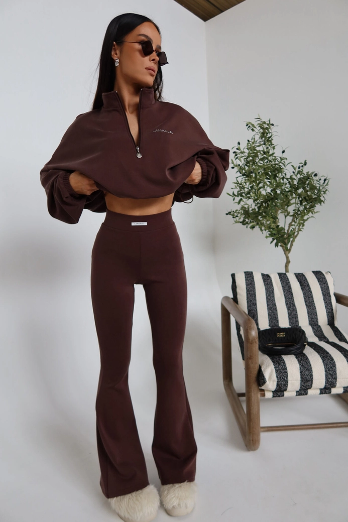 Spodnie MOVE czekolada