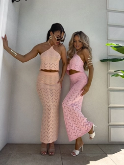 Komplet MARBELLA - morela