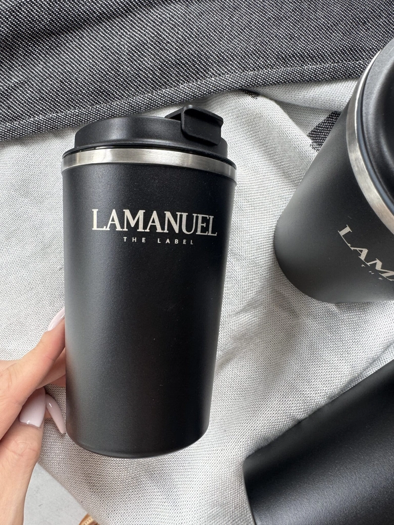 Kubek termiczny POURED czarny