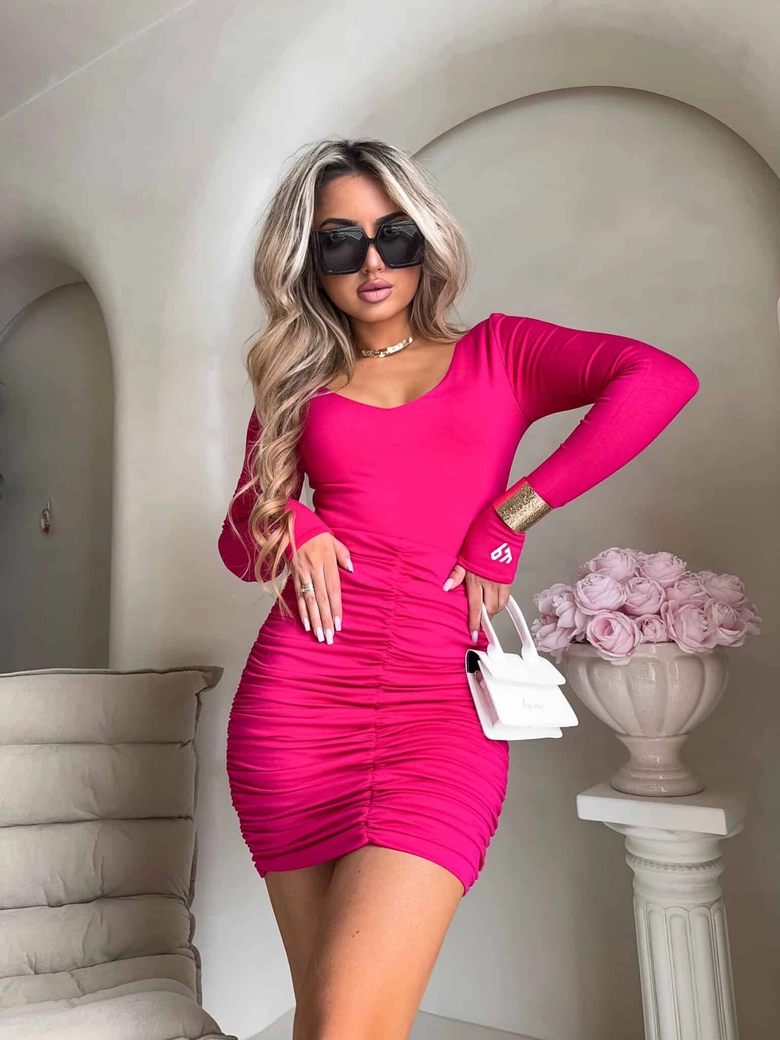 Bluzka VENEZIA - fuksja