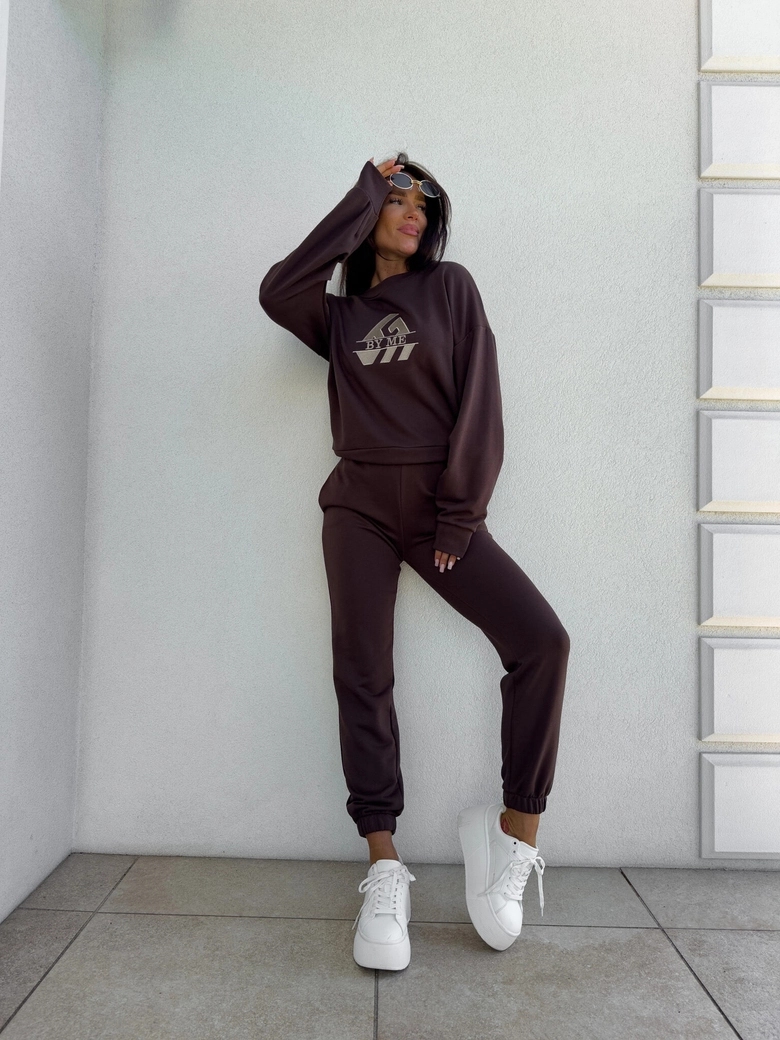 Bluza LUXIT – czekoladowa