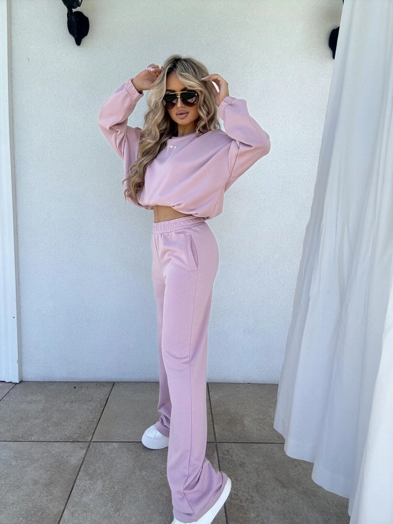 Komplet SYDNEY - brudny róż