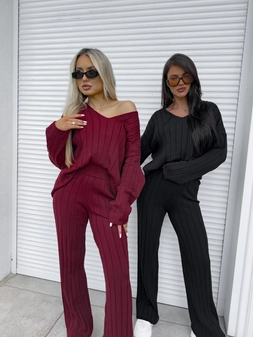 Komplet CANDICE – czarny