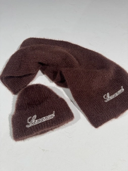 Czapka SNOWY czekolada