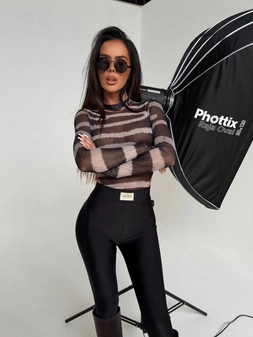 Legginsy FAMOUS czarne