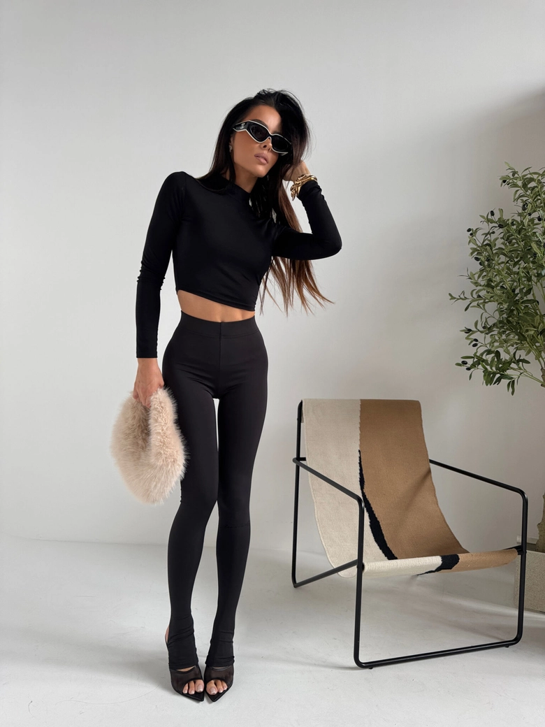 Legginsy HIDDEN czarne