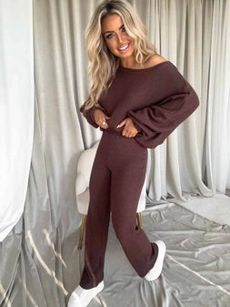 Komplet ANGEL – czekoladowy