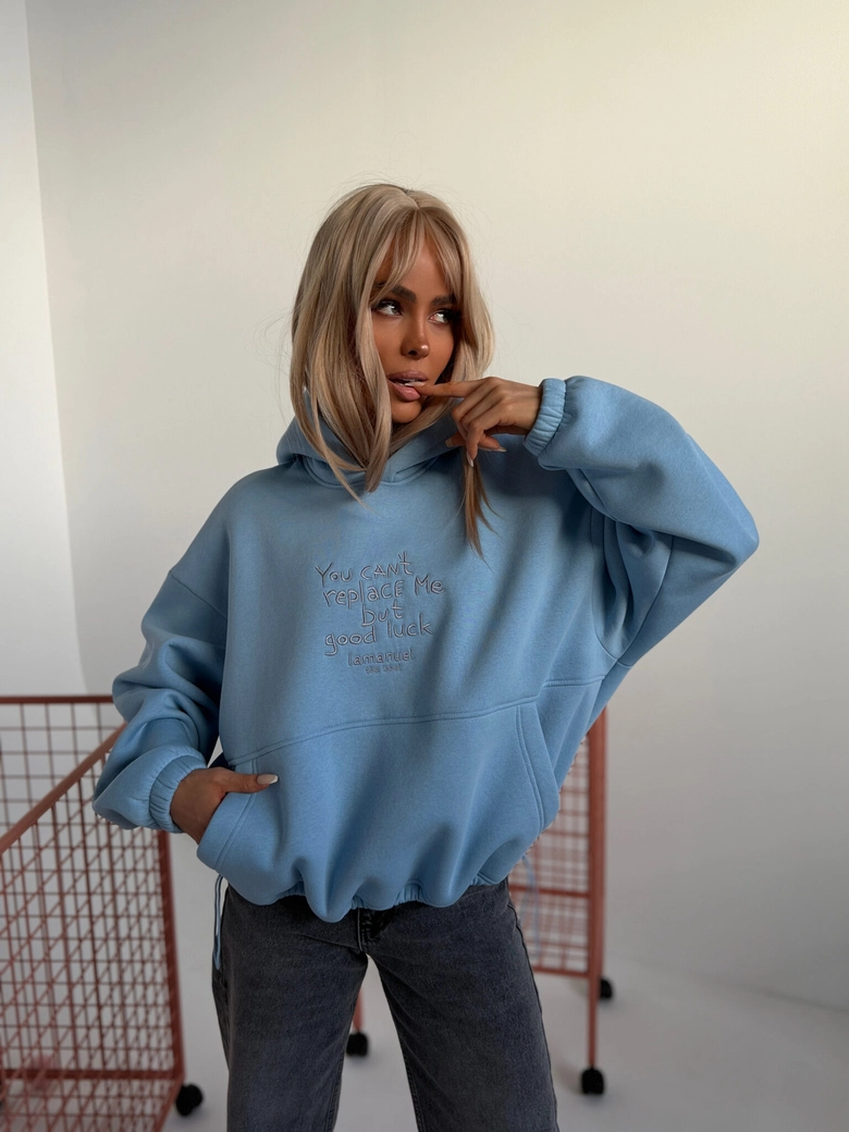 Bluza BLOW UP błękit