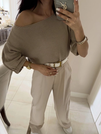 Sweter BONITO – beżowy