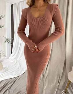 Sukienka LORDIS - carmel