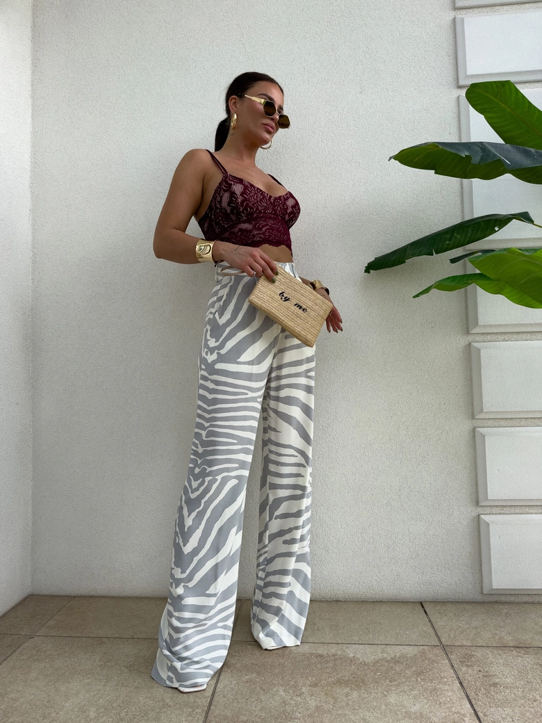 Top gorset KORONKOWY - bordowy