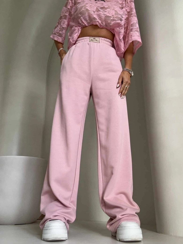 Spodnie SEVEN – brudny róż