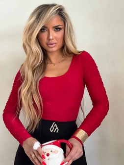 Bluzka MODENA – czerwona