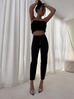 Top AWESOME - czarny