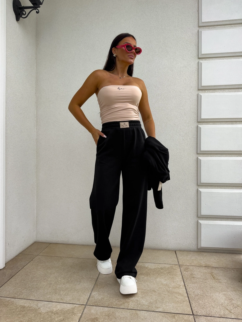 Spodnie SEVEN – czarne