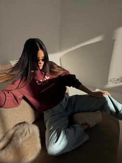 Bluza MIDNIGHT bordo