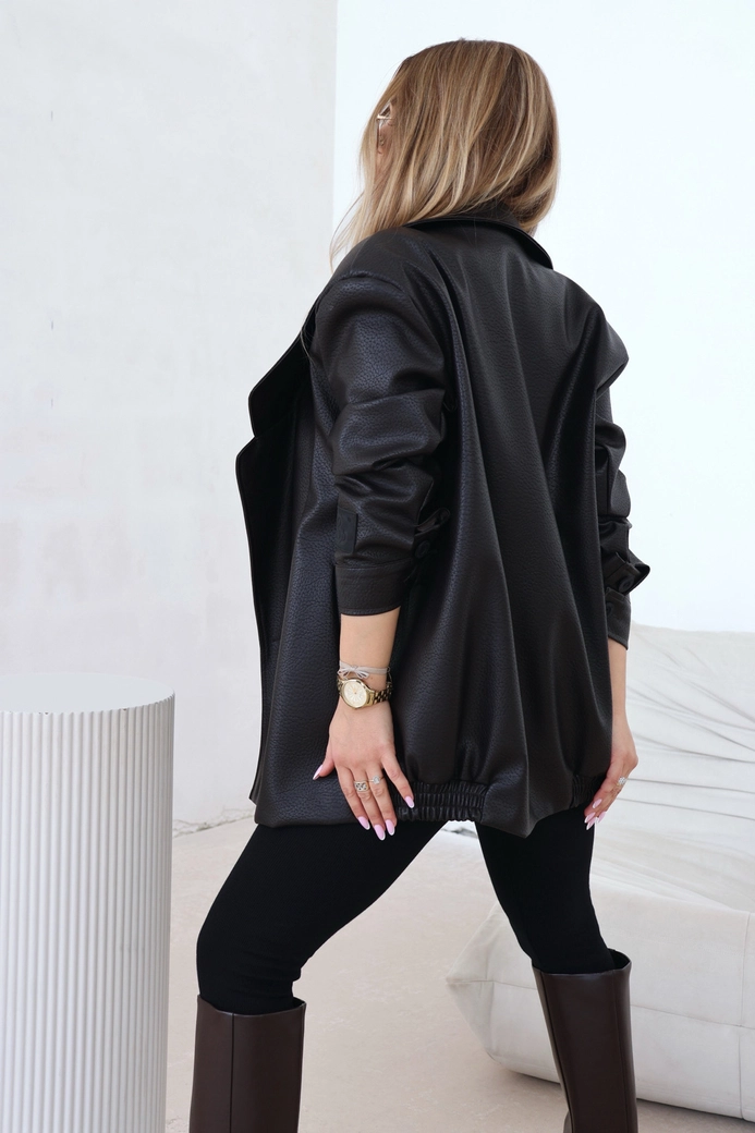 Marynarka damska BG Voila | gorzka czekolada