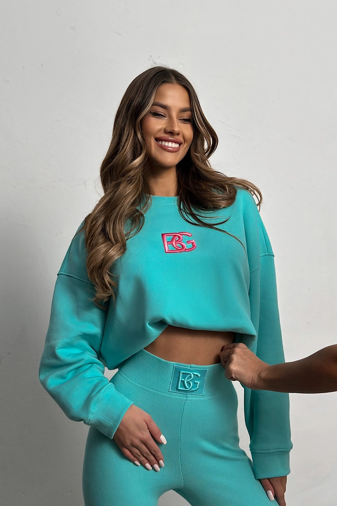 Legginsy damskie BG Fit me | mięta G19347