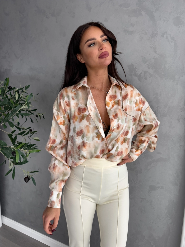 Koszula OVER SPRING wiskoza – moro