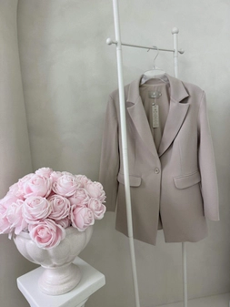 Marynarka LONG – beżowa